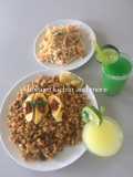 Danbun wake da plantain and lemon juice
