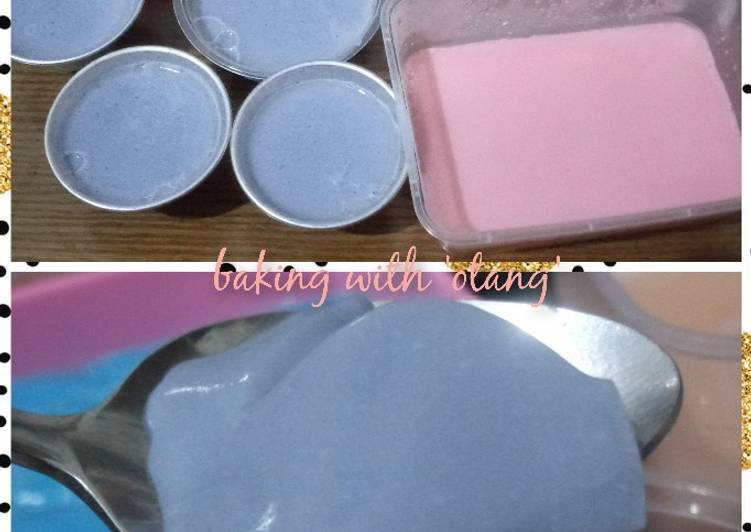 Resep Puding Puyo Homemade, Enak