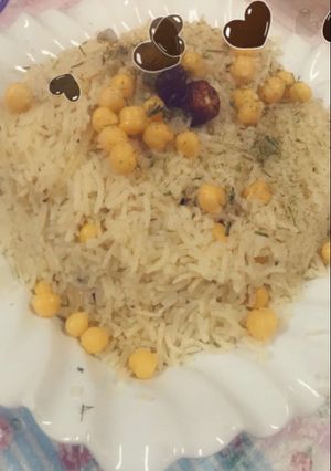 صورة لوصفة رز هندي بالحمص