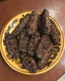 Люля кебаб из баранины и говядины