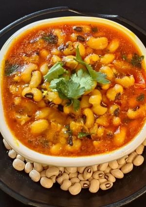 पंजाबी स्टाइल लोबिया करी रेसिपी मुख्य फोटो