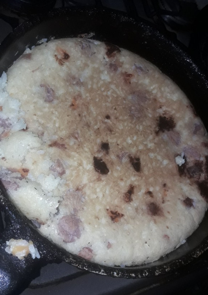 Una foto de Tortilla de arroz a mi manera