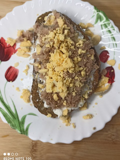Una foto de Tostada alta en proteína n• 4