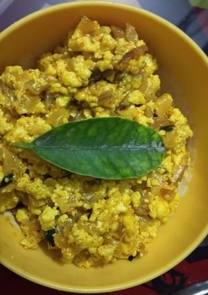 A picture of Paneer bhurji.