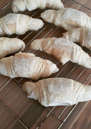 Szafis vajas croissant recept fotója