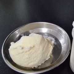 A picture of No-Churn Ice Cream Base with Whipping Cream.