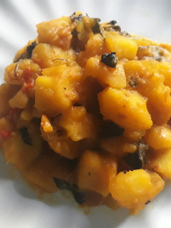 A picture of Sweet potatoes porriage.