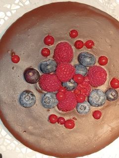 Una foto de Tarta Sacher clásica