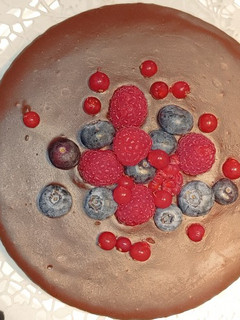 Una foto de Tarta Sacher clásica