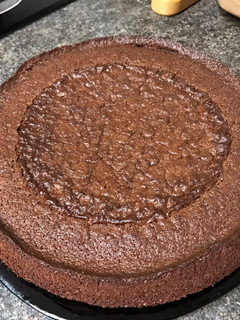 Una foto de Bizcocho de chocolate