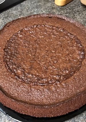 Una foto de Bizcocho de chocolate