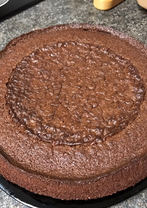 Una foto de Bizcocho de chocolate