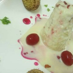 A picture of Chilli litchi icecream.