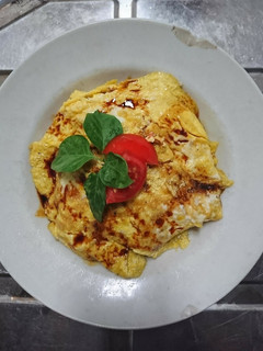 Foto resep Omelete nasi sederhana