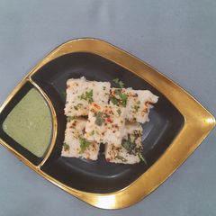 White Dhokla A picture of White Dhokla.