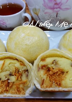 Hình của món Bánh trung thu xôi xéo.