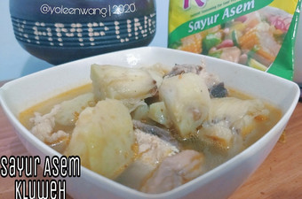 Resep Sayur Asem Kluweh (Bumbu Racik), Bikin Ngiler