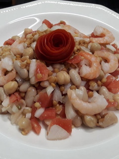 Una foto de Ensalada de legumbres
