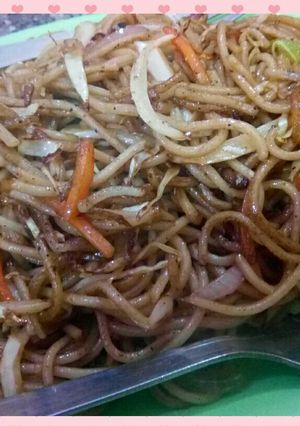 A picture of Veg noodles.
