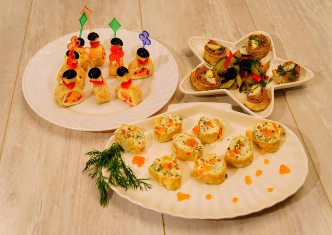 Красивые и вкусные закуски на праздничный стол (58 фото)