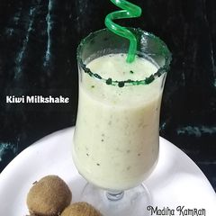 A picture of Kiwi Milkshake 🥝.