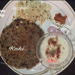 A picture of Traditional Sindhi BreakfastKoki.