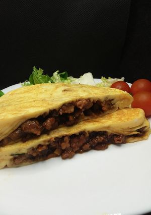 Una foto de Tortilla rellena