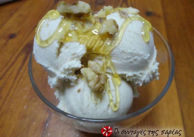Recipe of Homemade Tahini ice cream