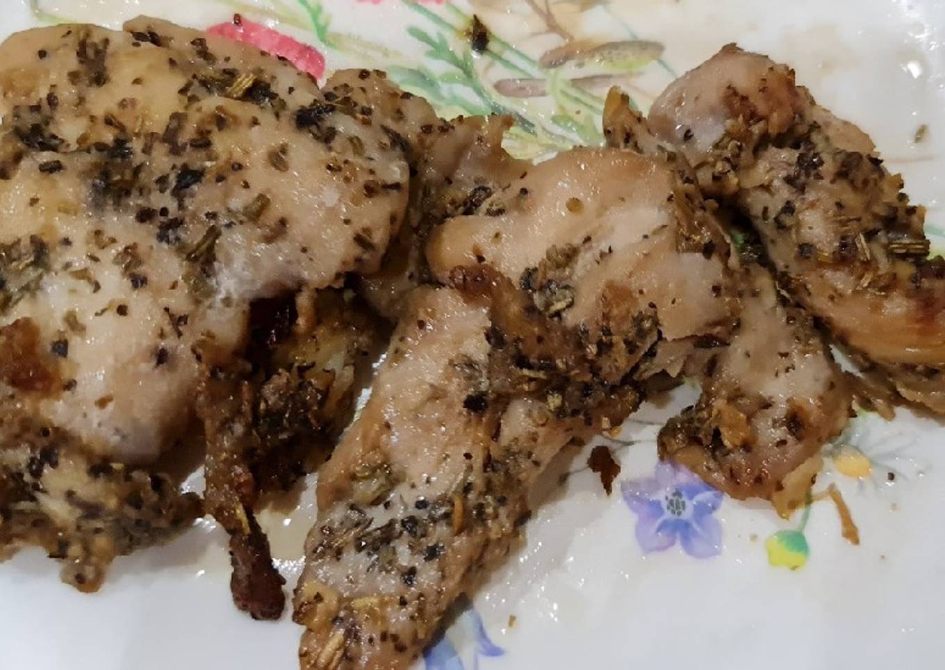 Grilled chicken fillet