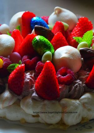 Une photo de Pavlova de Pâques
