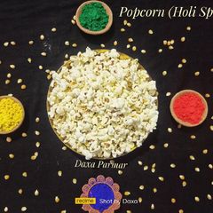 A picture of Popcorn (Holi Special).