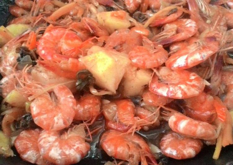 Resep Udang Nanas Saus Asam Manis yang Menggugah Selera