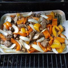 A picture of Grilled Steak Fajitas.