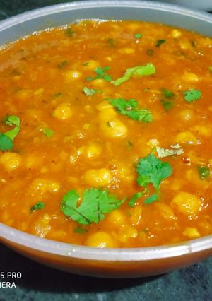 A picture of Kabuli chana.