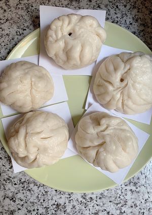 Hình của món Bánh bao nhân thịt.