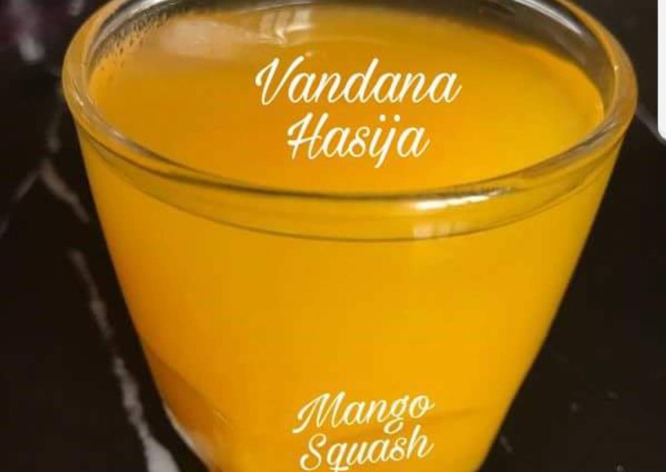 Mango Squash 🍋🍹