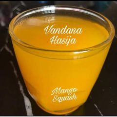 Mango Squash 🍋🍹 A picture of Mango Squash 🍋🍹.