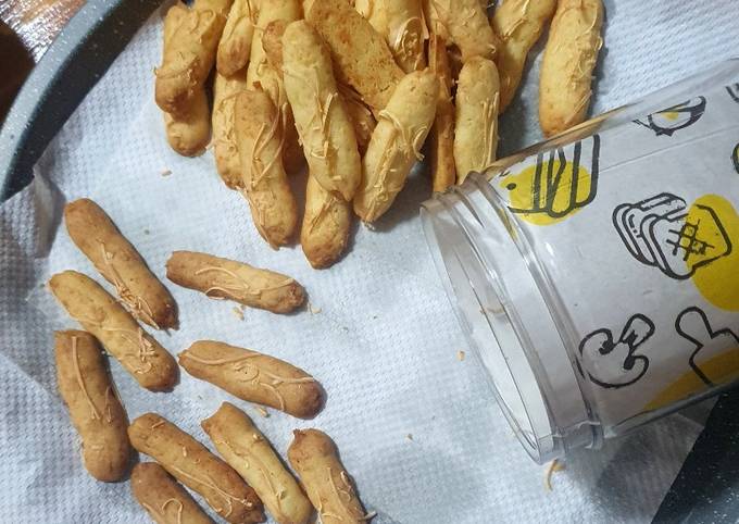 Resep buat Katetong keju a.k.a lidah kucing keju  nagih banget