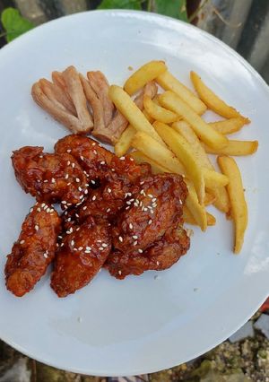 Foto resep Ayam Spicy Gochujang