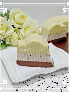 Foto resep Avocado choco oreo pudding