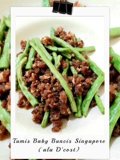Foto resep Tumis Baby Buncis Singapore