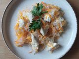Рис ширатакі (з конняку) з куркою