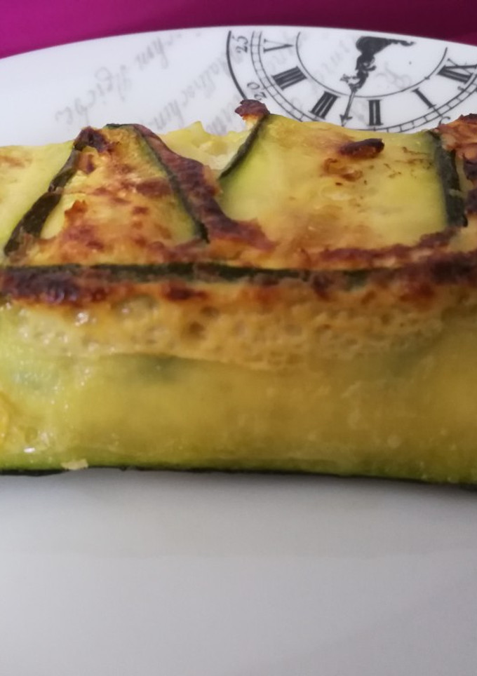 Una foto de Pastel de calabacín