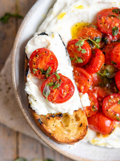 A picture of Whipped ricotta dip recipe.