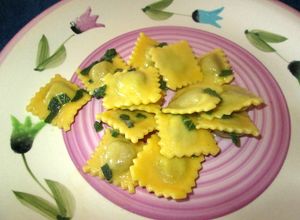 Foto di Raviolini burro e salvia