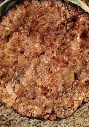 Una foto de Torta tibia de manzana (secreta)