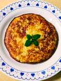 Frico friuliano 🥔 La tortilla italiana de papa sin huevo 🥔 Papa, cebolla, queso, AOVE y pimienta 🇮🇹