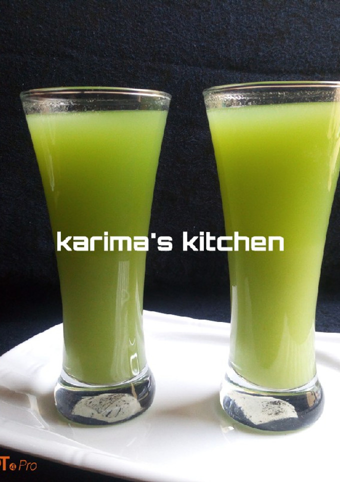 A picture of Cucumber lemonade.