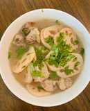 Sườn heo hầm củ sen đơn giản