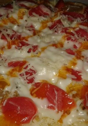 Foto resep Pizza teflon hemat gak ribet